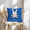 Cute Rabbit Cushion Cover Soft Plush Throw Pillow Cover | Double-Sided Decorative Cushion Case | Sofa Bedroom Home Decor