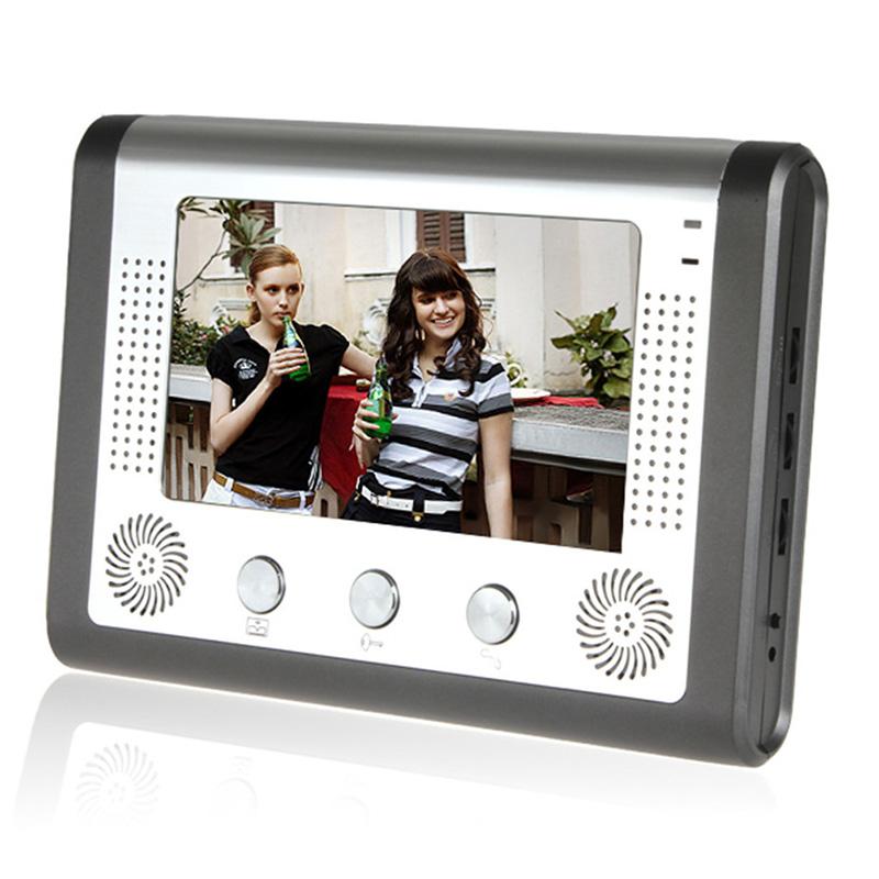 

801FA21 EU Plug 7 Video Doorbell 2 Outdoor Camera with 1 Indoor Monitor A