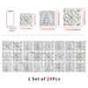 Christmas Tile Decoration Stickers Kitchen Oil-Proof Stickers Bathroom Bedroom Renovation Wall Stickers European Style Self-Adhesive Wall Paper