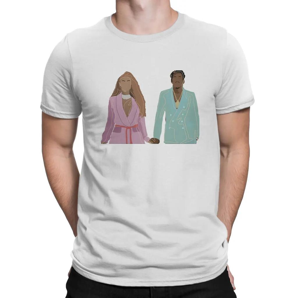 Hand By Hand Herren T-Shirt Beyonce Rundhals Kurzarm Stoff T-Shirt Humor Top Qualität Geburtstagsgeschenke