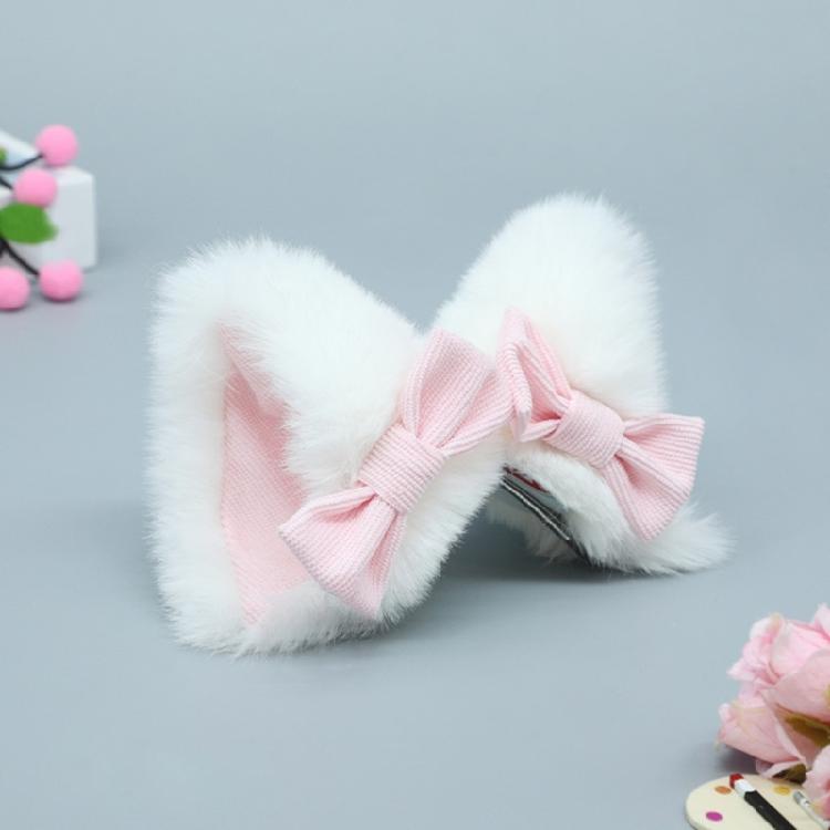 Handmade Cartoon Cosplay Costume Kitten Ears Halloween Party Role Play Hair Clip