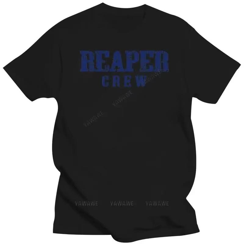 Mens Reaper Crew TShirt  SHOW TV SERIES GANG BIKES LEATHER GIFT PRESENT DVD Shirt Cotton Hight Quality Man cotton T Shirt