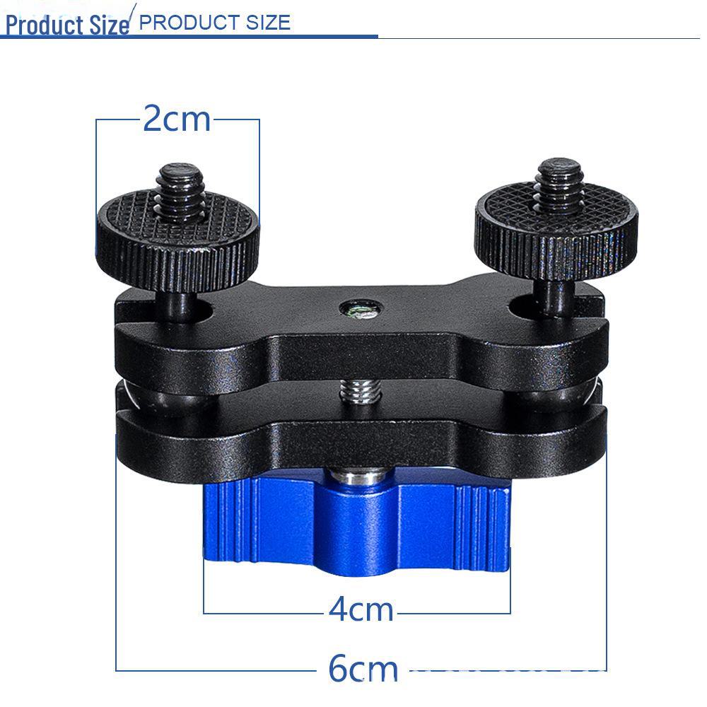Universal Magic Arm Set with Double Ball Head and Pea Clip Monitor Bracket