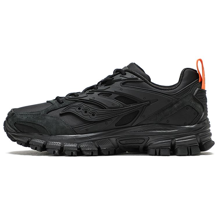 Saucony Cohesion Armor Unisex Black Low Top Lifestyle Running Sneakers S79044-2 35.5