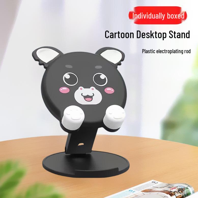 Adjustable Cartoon Phone & Tablet Stand | Foldable & Portable Holder