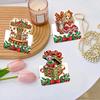 6 Pcs DIY Rhinestone Painting Birthday Gnome Greeting Card Kit 5D Rhinestone Art Birthday Cards for Adults Kids Anniversary Holiday Gifts