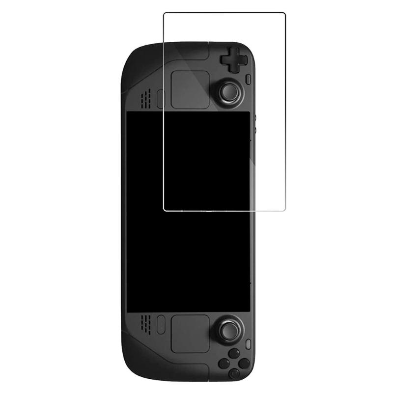 Screen Protective Film Tempered Film Anti-Fingerprint Scratch Resistant Glass Protector for Steam Deck Screen Protector