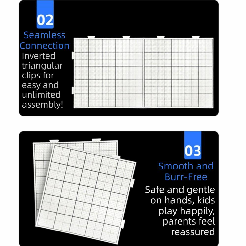 2Pcs Thicken Fuse Beads Pegboards 2.6mm Beads Hama Beads Template  Jewelry Making Ironing