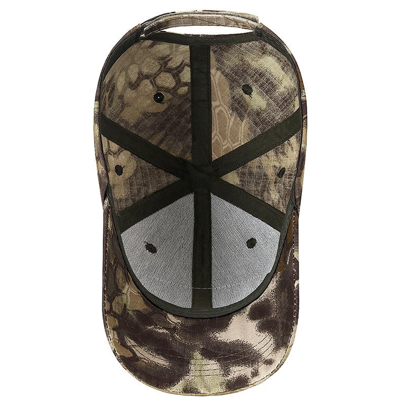 Outdoor Tactical Hat Baseball Cap Velcro Hiking Camping Mountaineering Sun Hat Jungle American Baseball Cap