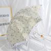 Umbrella Lace Sun Umbrella Female Embroider Sun Protection UV Protection Sun Umbrella Retro Style Princess Umbrella Sunny and Rain Dual-Use