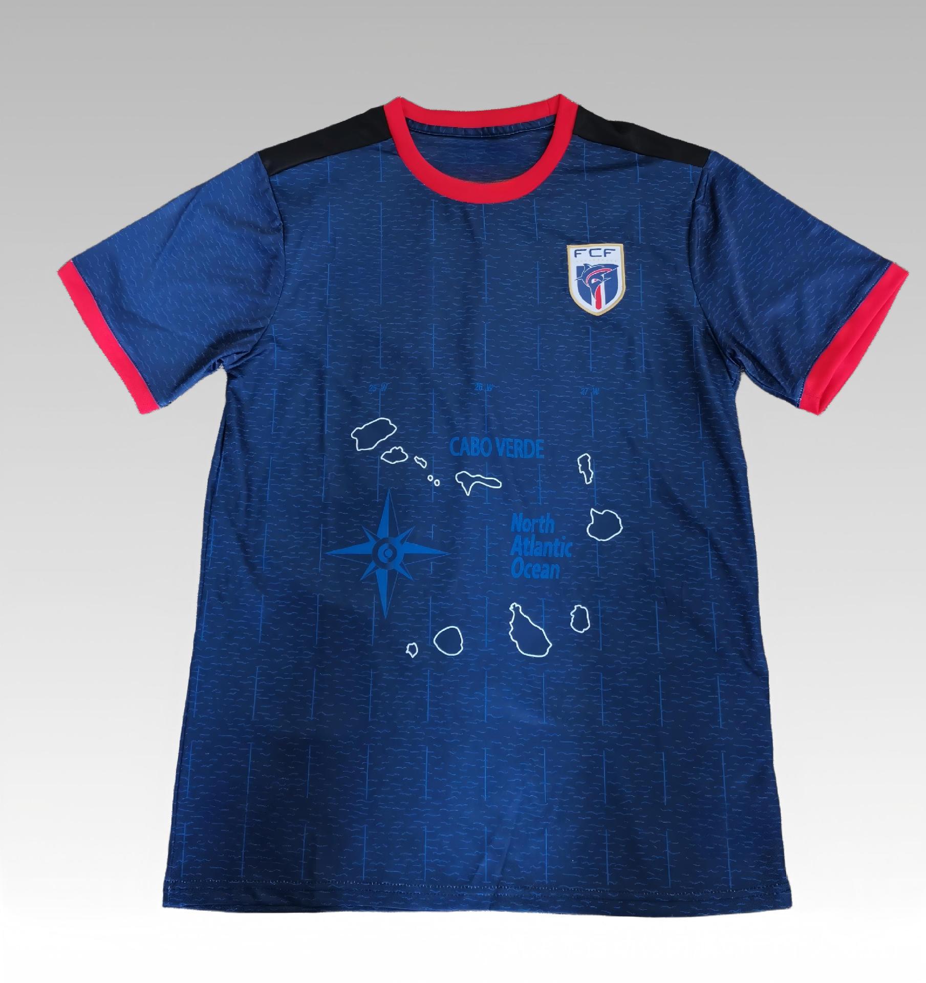 

Cape Verde Soccer Jersey 25-26 Version S