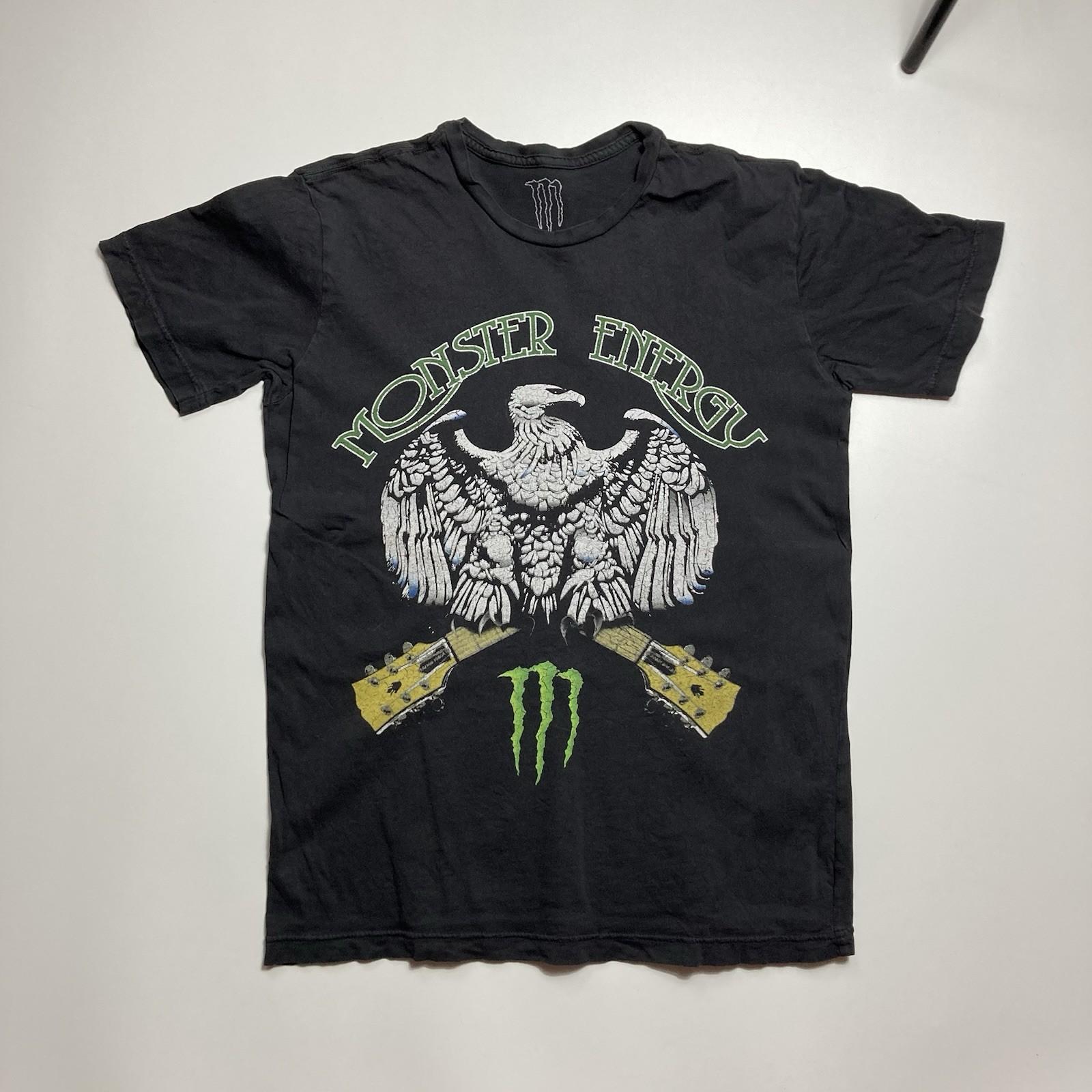 винтажная футболка Monster Energy размер S XXL
