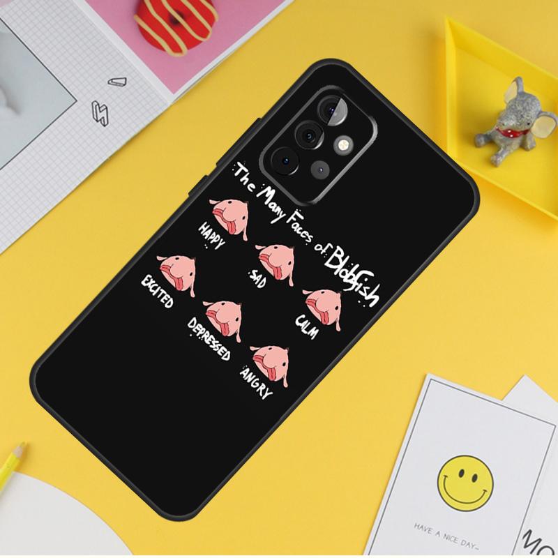 Blobfish Case For Samsung Galaxy A15 A17 A54 A34 A14 A13 A23 A33 A53 A52 A32 A12 A56 A36 A16 A35 A55