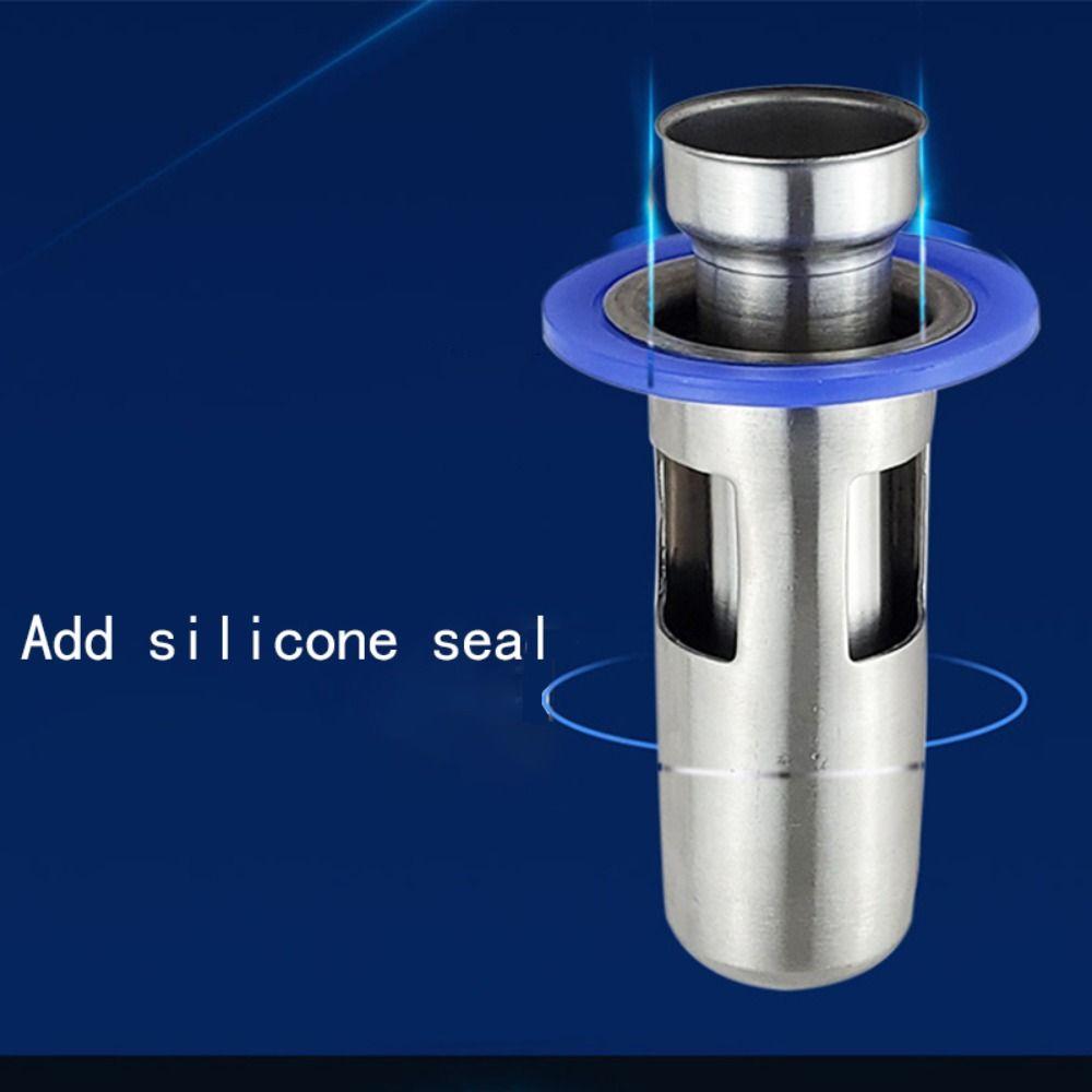 Sewer Seal Stopper 304 Stainless Steel Leak Core Draininner Core Backflow Preventer Floor Drain