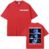 T-shirt Graphique Pop Star Tate McRae Si Proche De Quoi Unisexe Tendance Vintage Surdimensionné Manches Courtes Streetwear