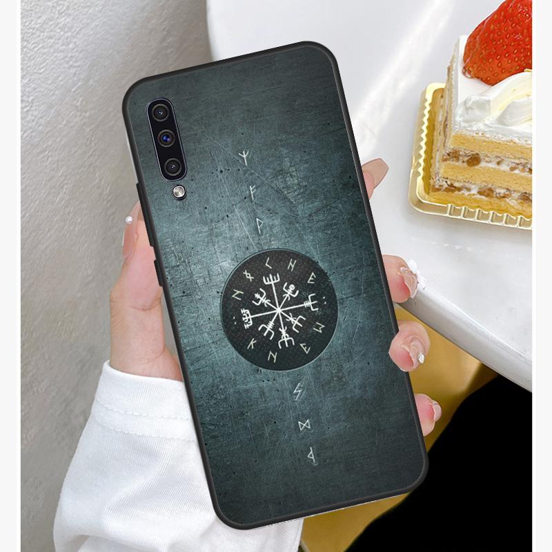 Husă pentru telefon cu simbol Vikings pentru Samsung Galaxy A50 A70 A02S A20S A21S A52S A12 A32 A52 A72 A51 A71