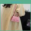 Pu Small Square Bag For Women With Single Shoulder Strap For Daily Wear