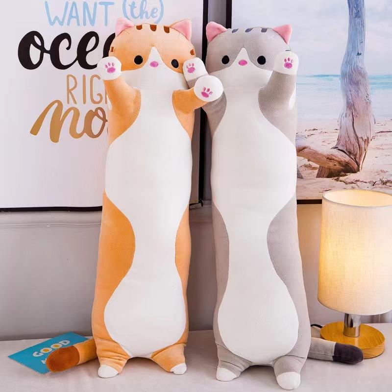 Long Cat Plush Toy Doll Girl Hugs Pillows Sleeping Doll Children Toys Dolls Gift Stall