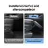 For Tesla New Model Y 2021-2025 Car Leather Electric Seat Leg Support Knee Pad Free Adjustment Seat Extension Interior Accessory