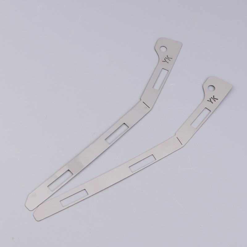 2 Piezas Hebilla de Placa Metálica Para Accord Octava Generación 2008 2013 Soporte Frontal de Parachoques Soporte de Fijación Resistente al Óxido