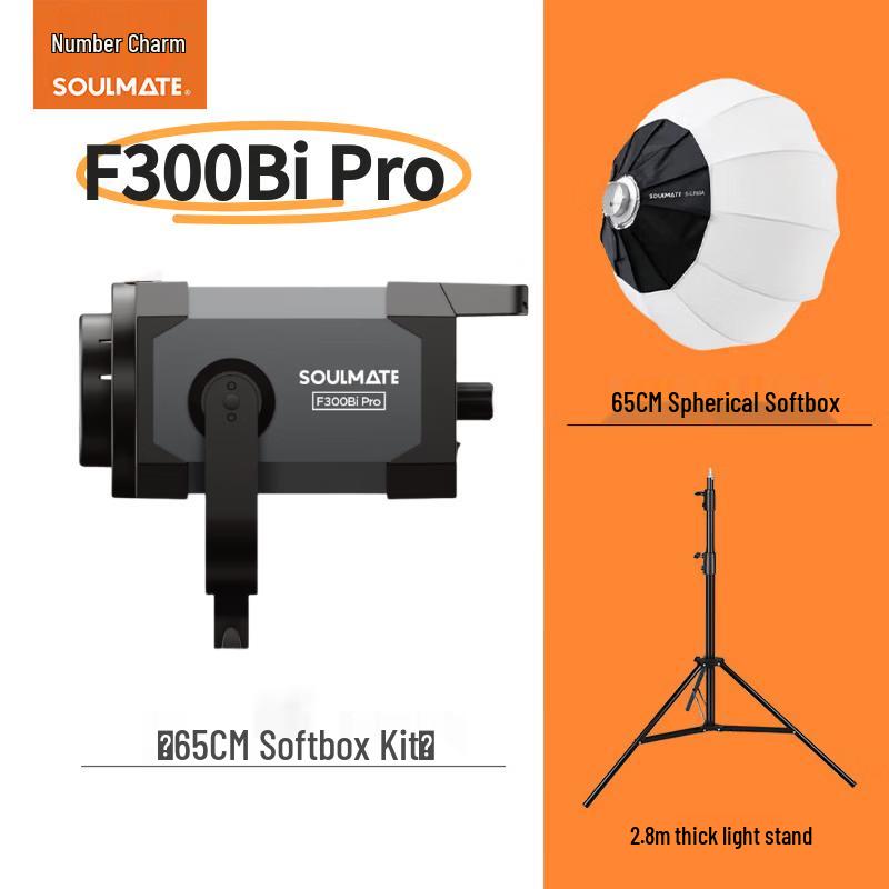 SOULMATE F300Bi Pro Live Broadcast Fill Light