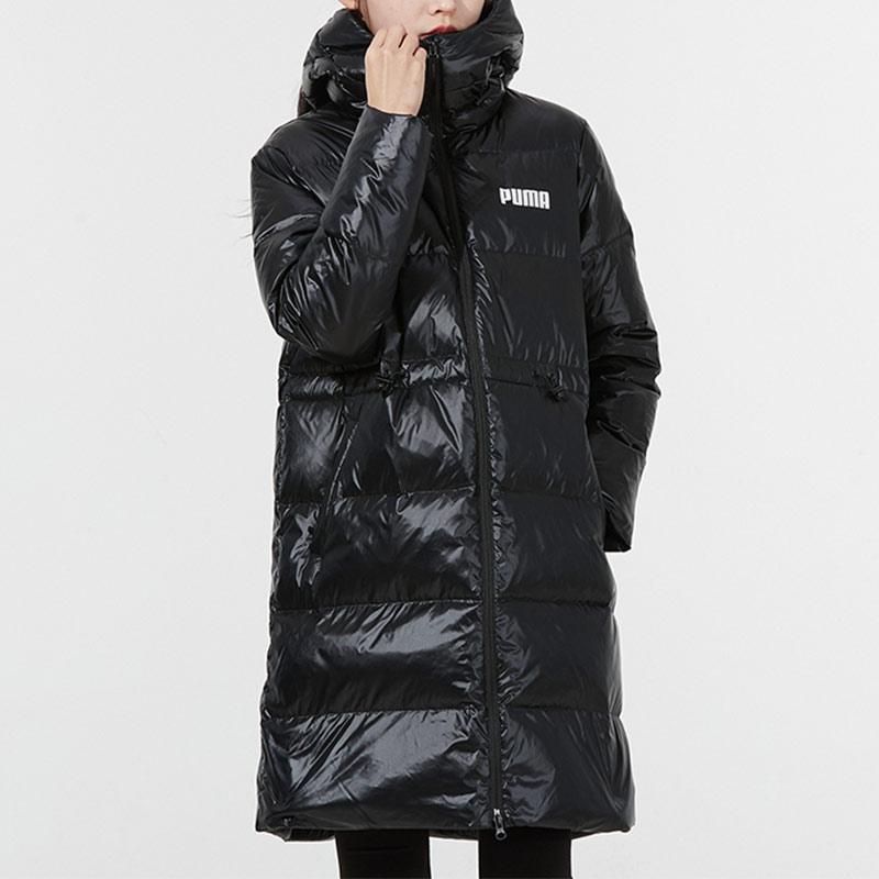 PUMA Women's Short Hooded Down Jacket Black 846334-01