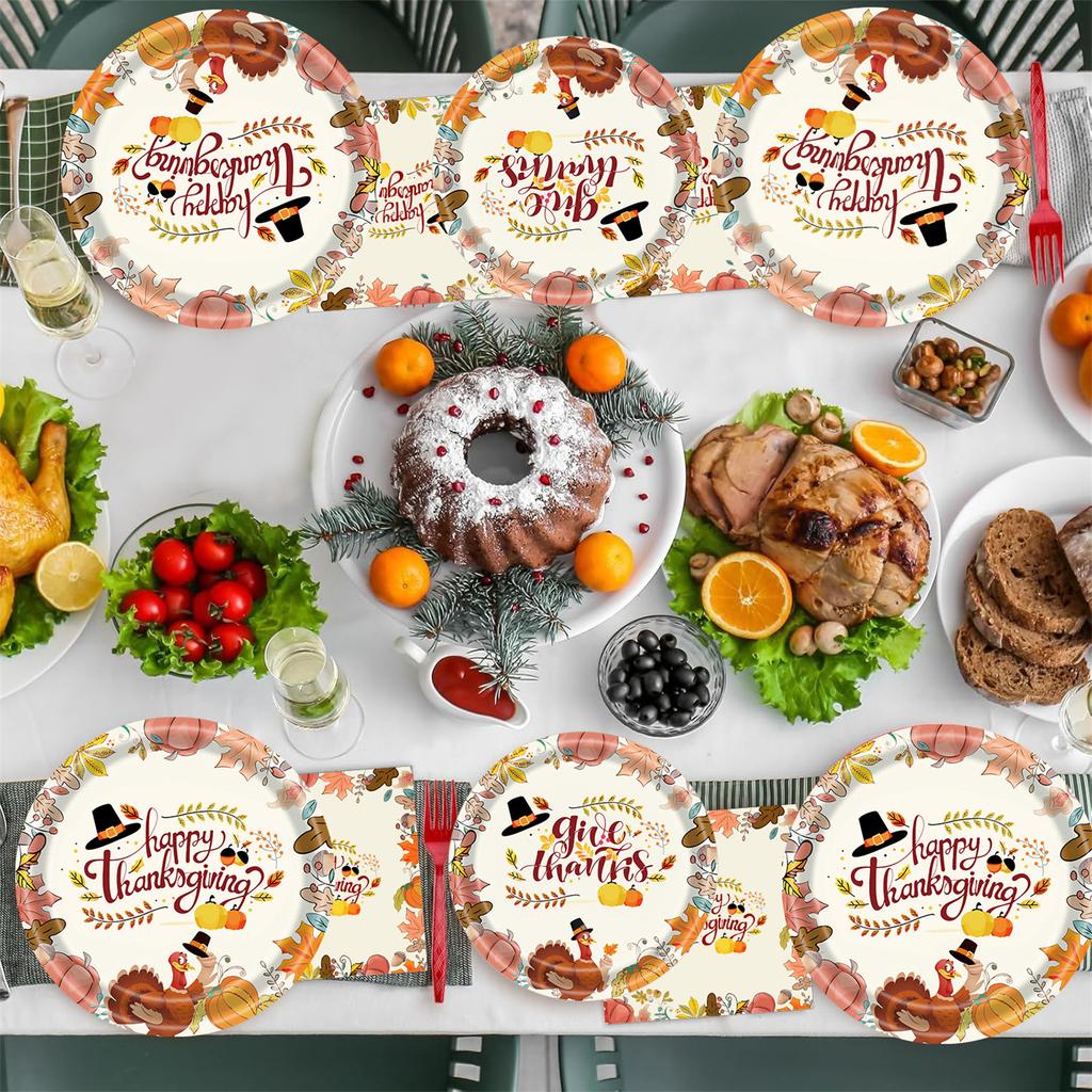 Thanksgiving Themed Party Decoration Set