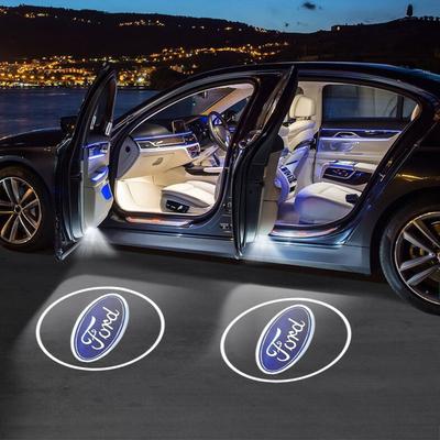 Led Car Door Welcome Laser Projector Logo Lights Courtesy Lamp For Ford Ranger Focus Kuga Mustang S-MAX Transit Mondeo Fusion