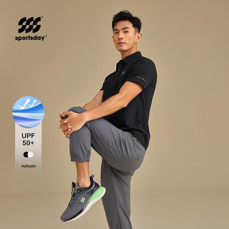 HLA Men s Summer Sport Short Sleeve Polo Shirt S