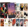 Cartoon Cute Cat Art Phone Case For Motorola Edge 50 40 Pro 60 50 40 30 Ultra Neo Fusion Moto G Play G Stylus G Power G 2025