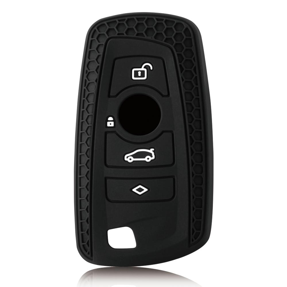 New Silicone Car Key Case Cover For Bmw 1 2 3 4 5 6 7 Series X1 X3 X4 X5 X6 F36 F25 F26 F30 F34 F10 F07 F20 Z10 G30 F15 F16