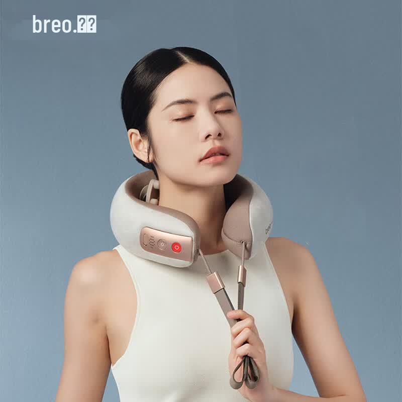 Умный массажер для шеи Breo Neck5, штекер CN (адаптер в комплекте)