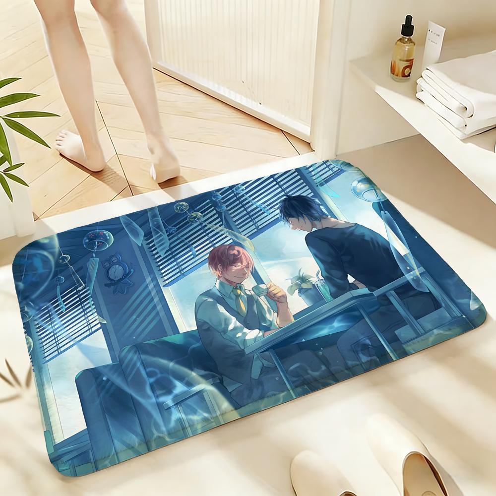 Soft Absorbent Non-Slip Rug Anime T-Ten CountS Floor Mat Home Decor Doormat Bedroom Floor Mat Shower Carpet