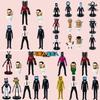 New Hot Set Skibidi Toilet Figure Toys Kawaii Anime Game Character Toy PVC Model Doll Ornament Collection Kids Birthday Gifts