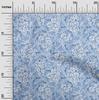 oneOone Cotton Flex Light Green Fabric Geometric & Floral Texture Diy Clothing Quilting Fabric Print Fabric By Yard 40 Inch
