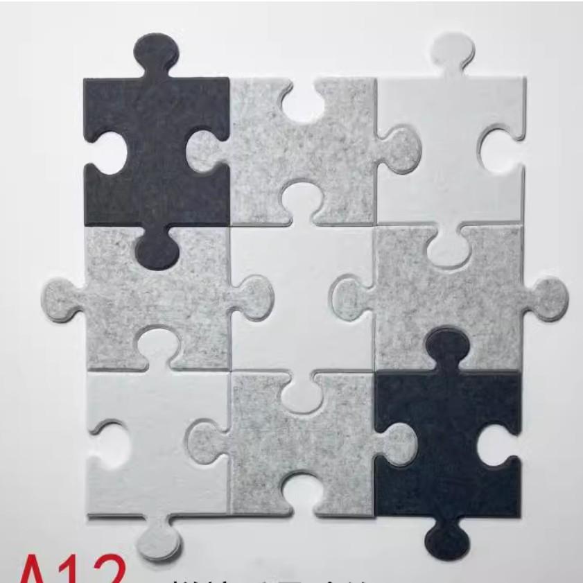 3D Felt Puzzle Wall Decor & Message Board