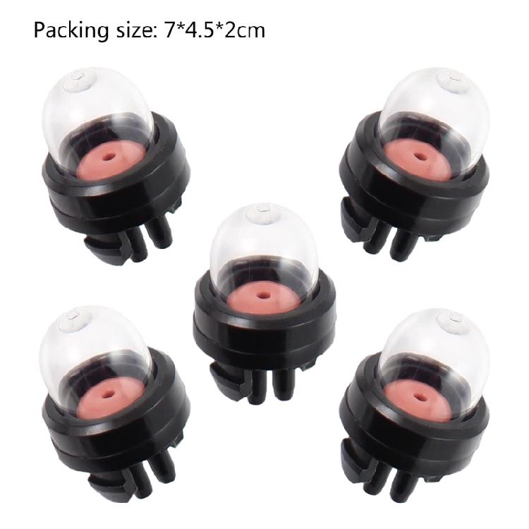 Gas Trimmer Replacement Parts 5 Pieces Primer Bulb for Craftsman Roybi Homelite