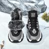 Herrenschuhe Winter Frostschutz Schneestiefel gefütterte verdickte warme Baumwollschuhe Jugend Freizeit Sport High-Top trendige Schuhe Spot
