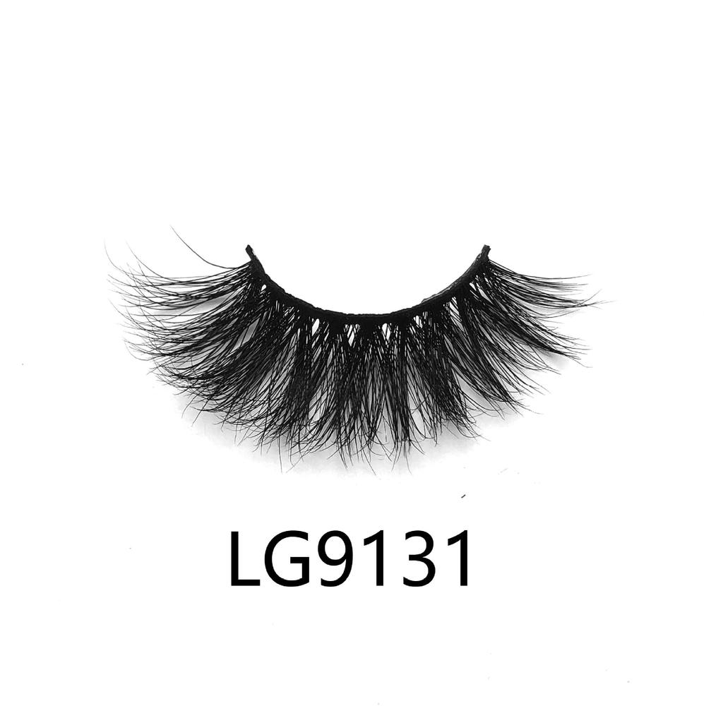 22mm Mink False Eyelashes European And American Natural Thick Multi -Layer Cross Messy Lashes False Eyelashes
