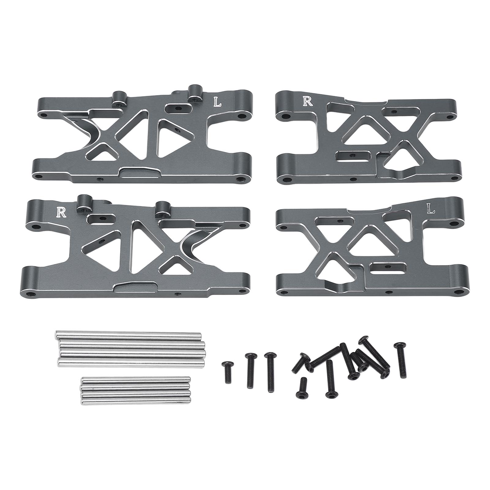 

RC Front Rear Suspension Arms Set Professional Aluminium Alloy Front Rear Arms for ARRMA Mojave 4X4