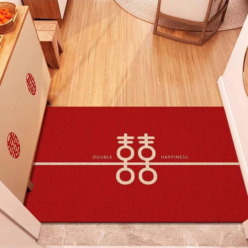 Wedding Bathroom Door Absorbent Mat Toilet Household Quick-drying Carpet Toilet Diatomaceous Mud Non-slip Cushion