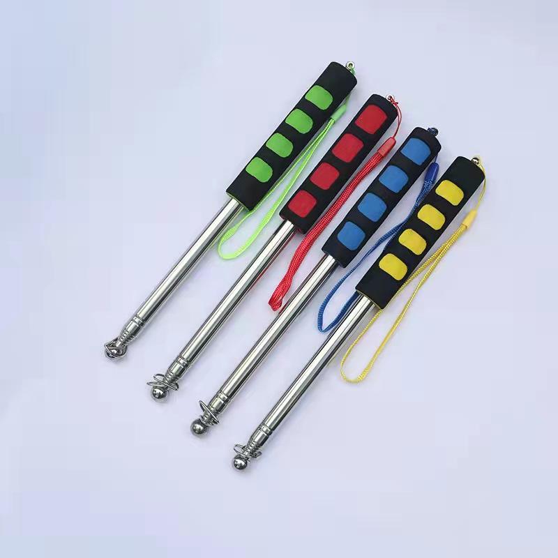 Stainless Steel Telescopic Flagpole/Teacher Pointer (1.2m, 1.6m, 2m) Portable Guide Pole