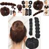 Creative Nylon Hair Bun Tool Comfortable Non-tugging Elegant Hair Bun Styler