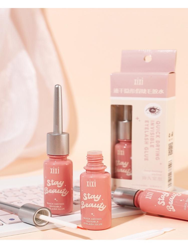 1pc Quick-drying Invisible False Eyelash Glue, Transparent and Natural, a Beginner's Makeup Tool, Long-lasting and Firming