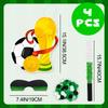 Soccer Ball Pinata, 4 Pcs Soccer Pinatas Bundle - 15.1'' Soccer Theme Piñata, Soccer Party Pinata Stick Etc Sports Pinata Supplies