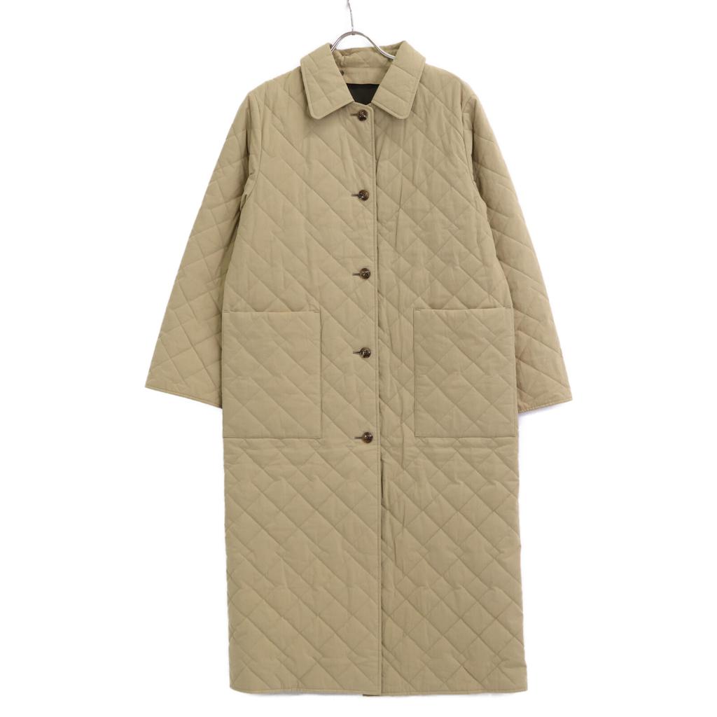 Steven Alan Khaki Reversible Quilted Long Coat Coat M beigeUsed