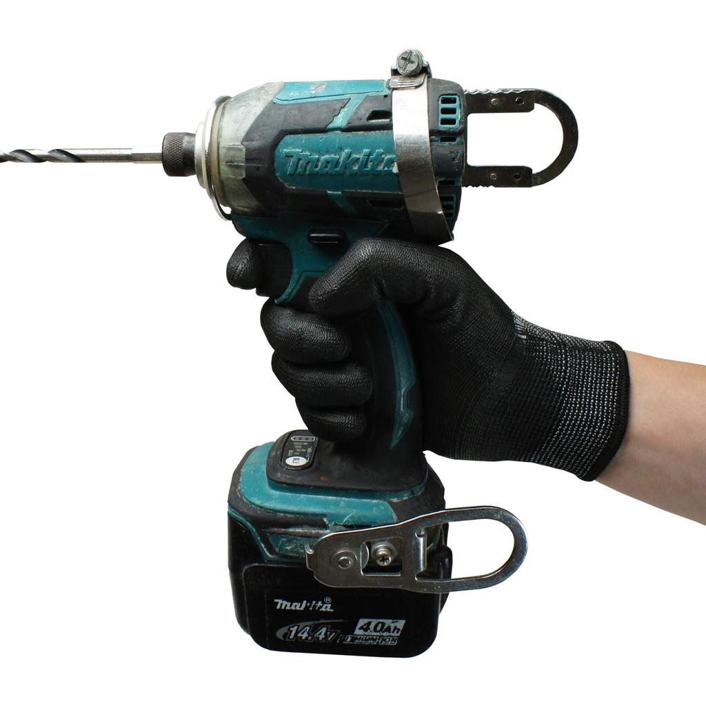 Urethane Backless Size Ester Work Gloves [ACE] Gloves, Black, 10-Pack, L, AG7701, Black,