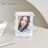 Arylic Photocard Holder 3 Inch Kawaii Photo Frame Picture Protector Card Case Idol Star Photo Binders Photo Packaging Supplies