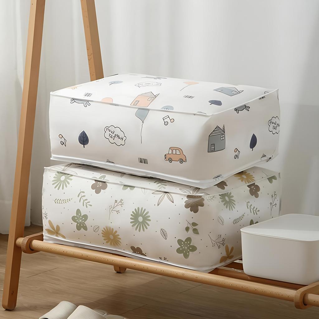 Geantă cu pilota de mare capacitate Geantă de depozitare pentru imprimare de uz casnic Geantă de depozitare pentru îmbrăcăminte, impermeabilă și rezistentă la praf