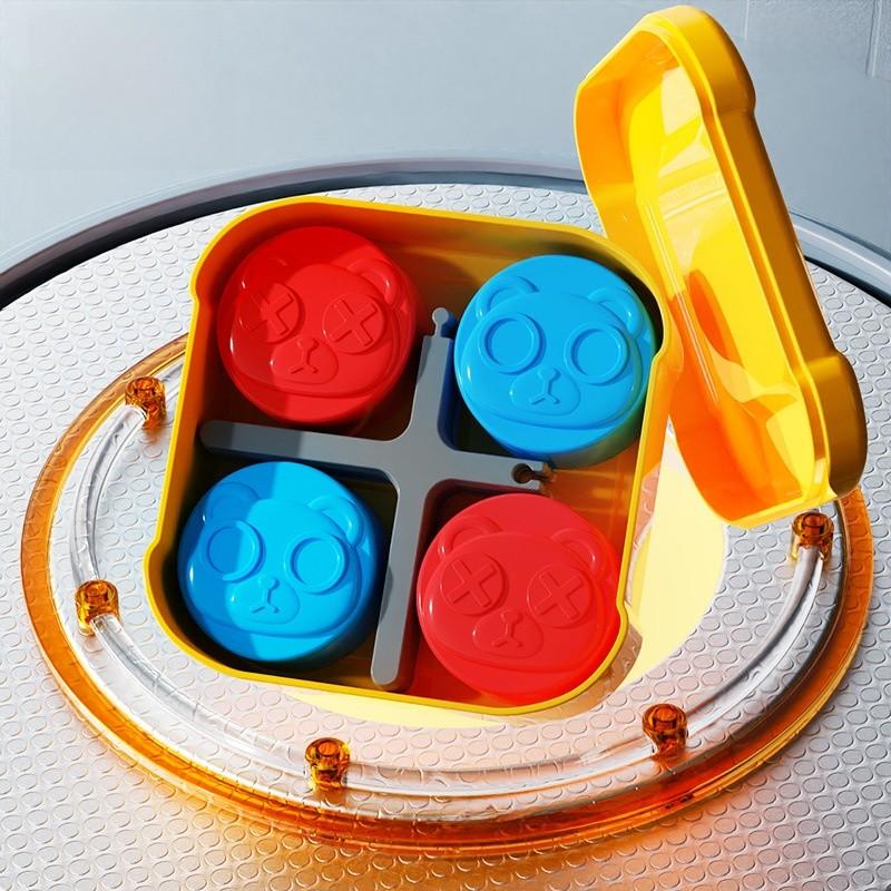 Super Tic Tac Toe Handheld Electronic Game For Family Entertainment And Brain Development